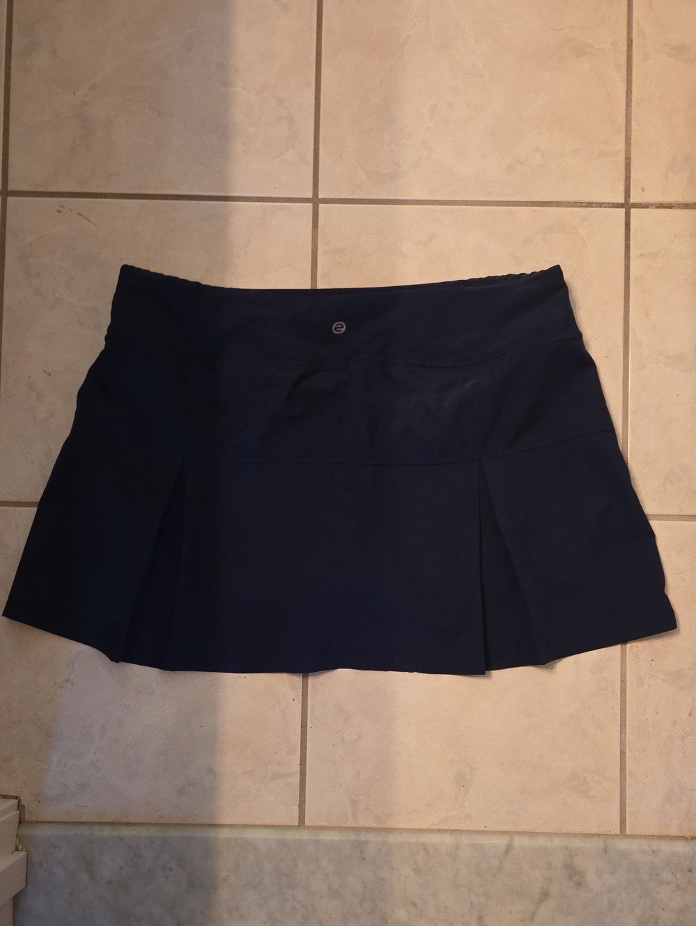 Etonic Navy Performance Skort Sz L Built-In Shorts